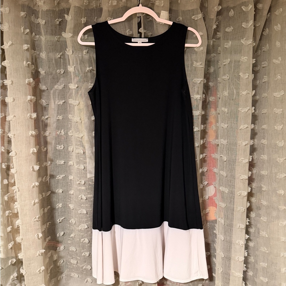 Annalee + Hope Black and White Mini Dress